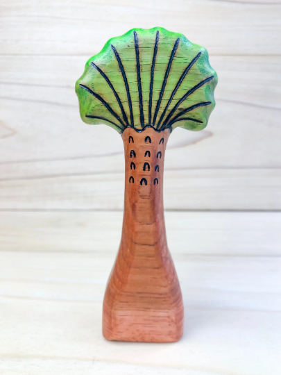 Wooden Palm Tree Playscape Toy