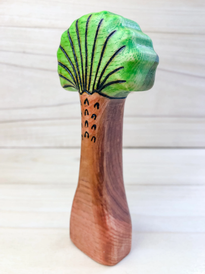 Wooden Palm Tree Playscape Toy