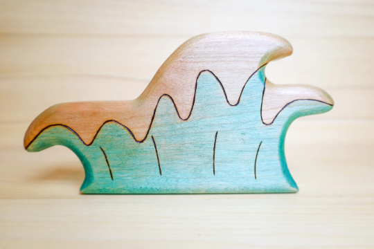 Large Wooden Iceberg Playscape Toy