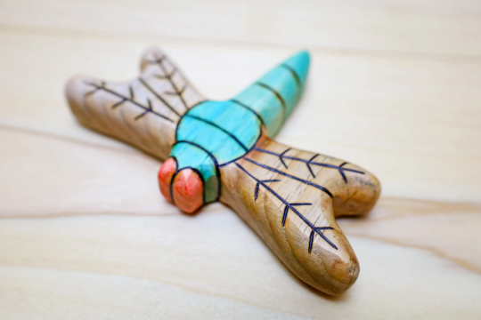 Wooden Dragonfly Toy