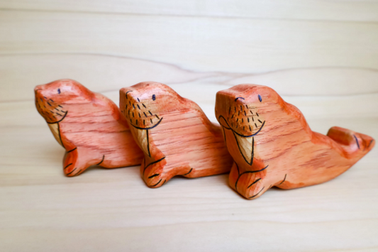 Wooden Walrus Toy