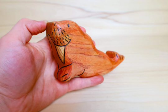 Wooden Walrus Toy
