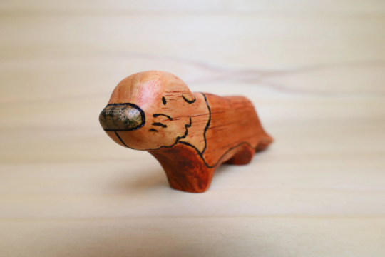 Wooden Otter Toy
