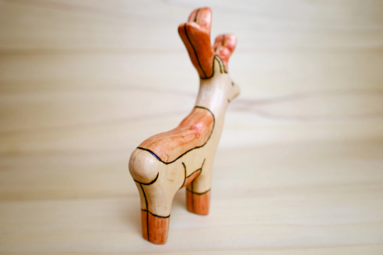 Wooden Reindeer Toy