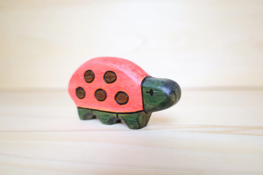 Wooden Ladybug Toy