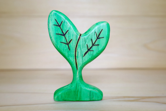 Wooden Leaf Playscape Toy