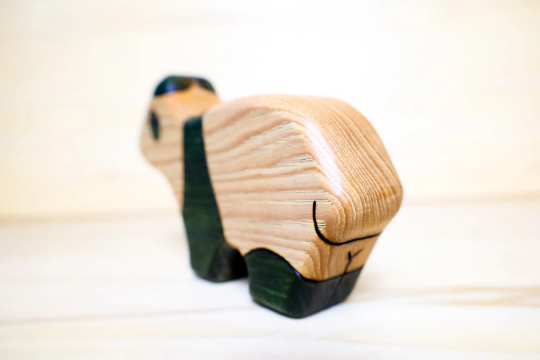Wooden Panda Toy
