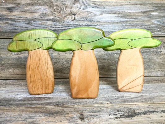 Wooden Baobab Scenery Tree