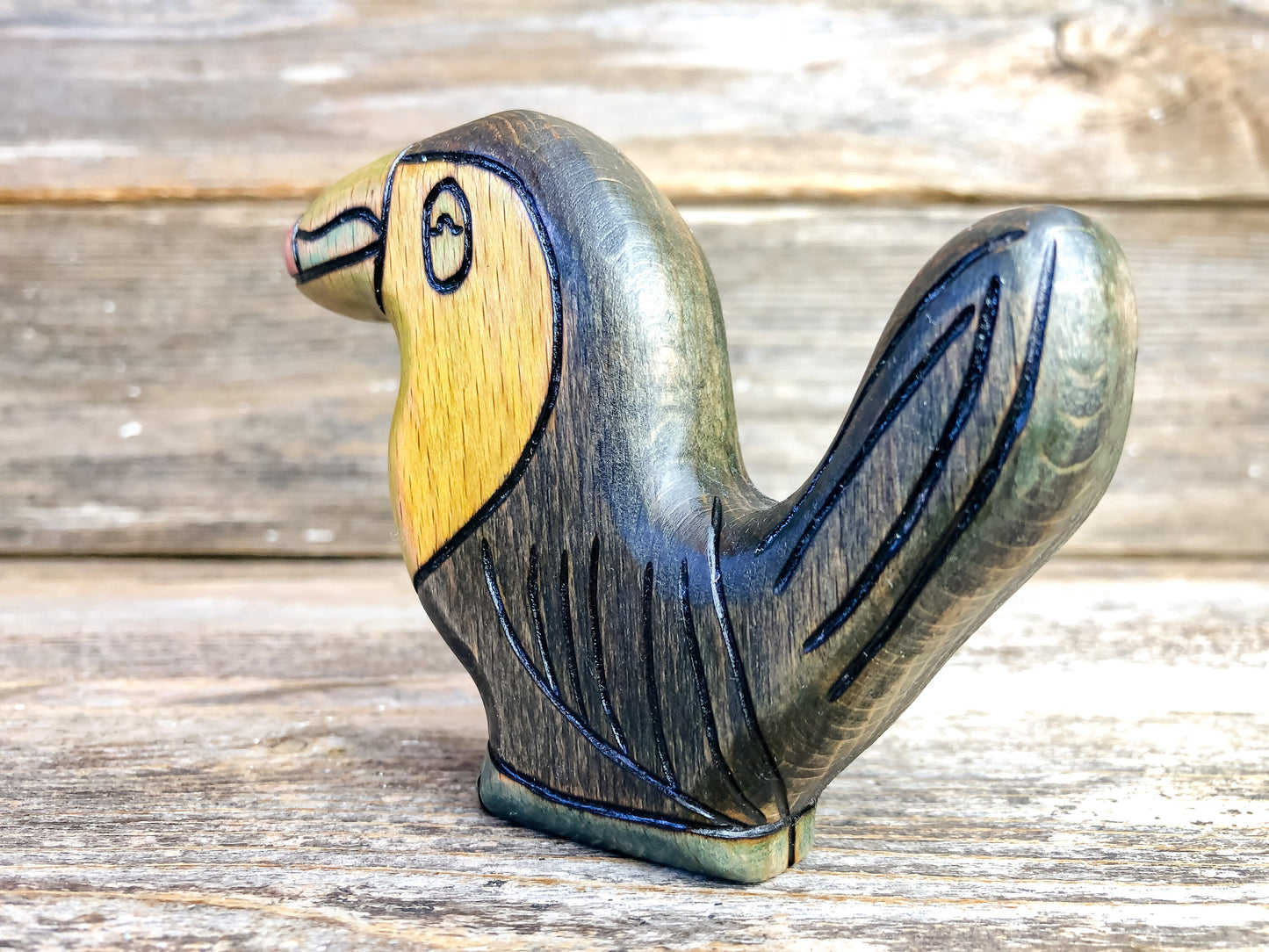 Wooden Toucan Toy