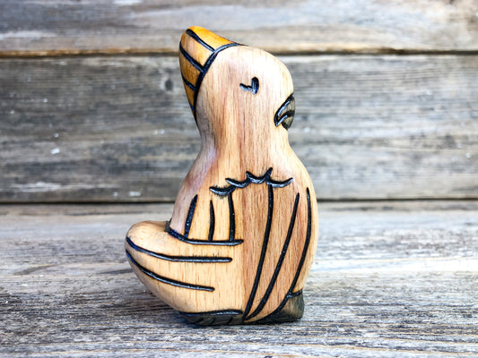 Wooden Cockatoo Toy