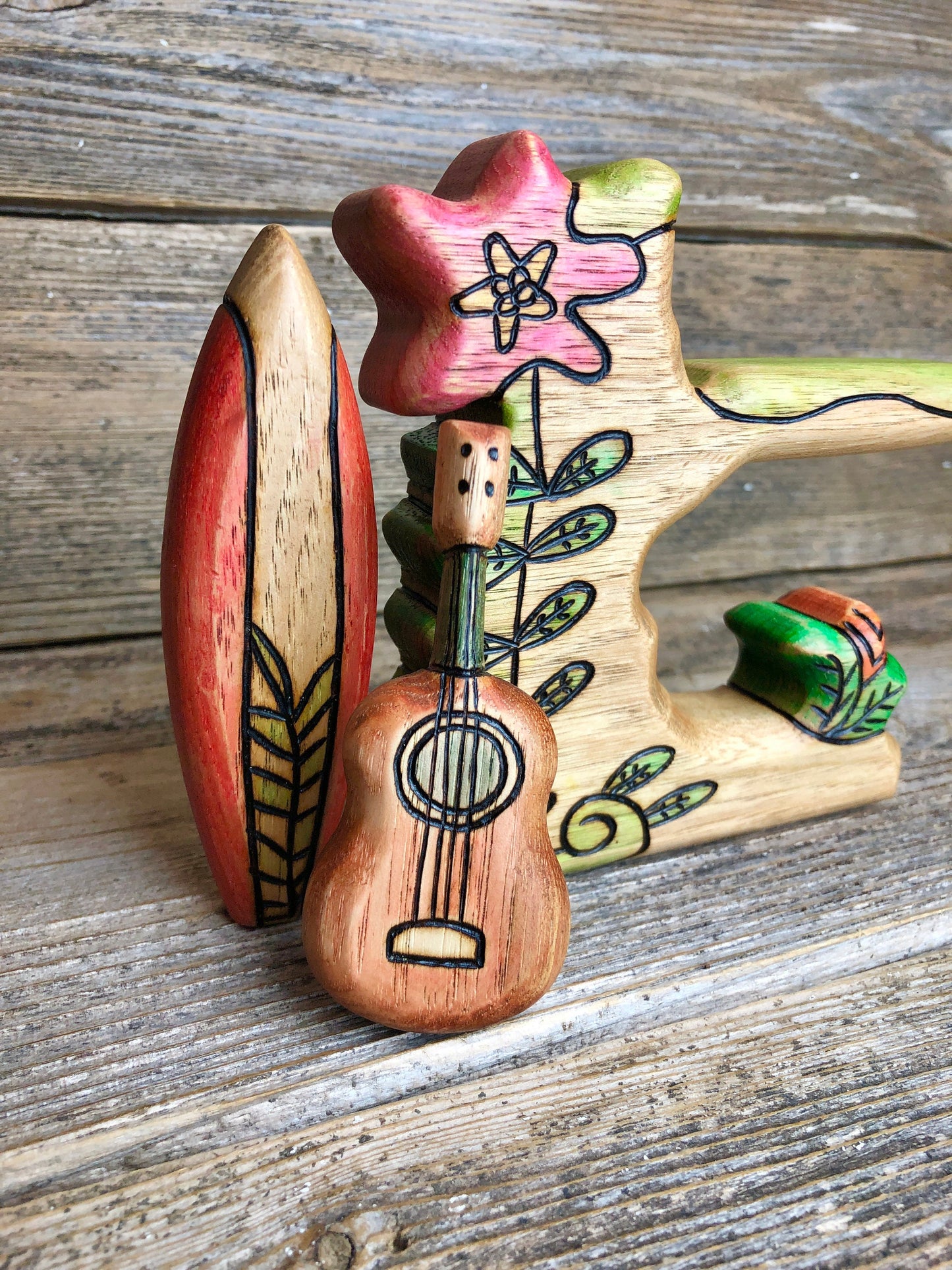 Wooden Ukulele Wooden Toy